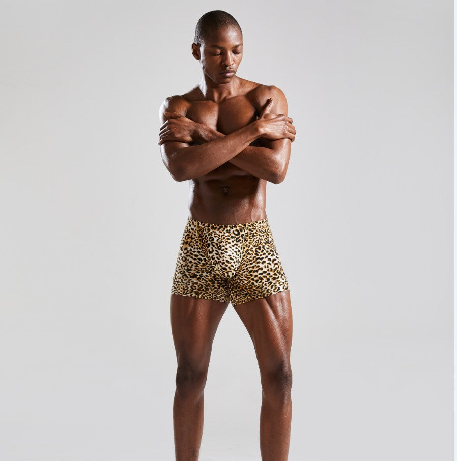 Leopard Print Men's Underwear