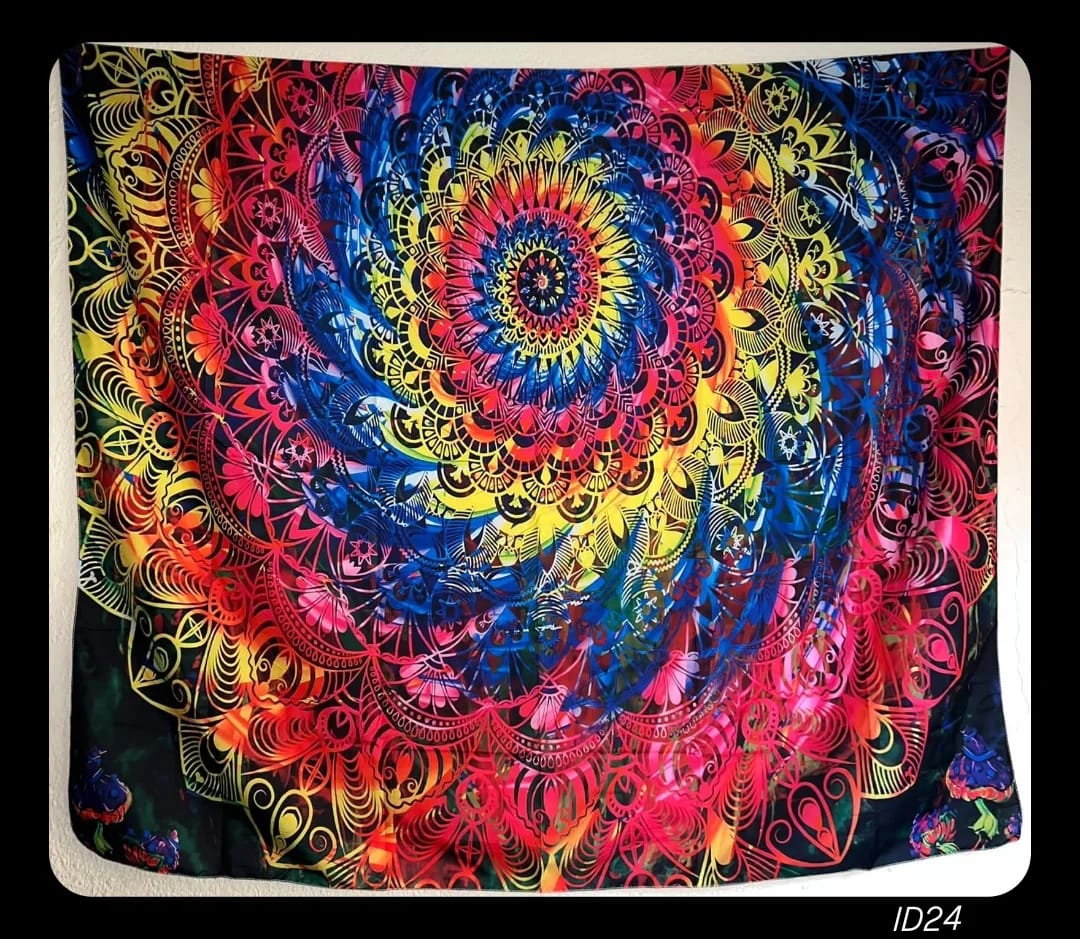Color tornado Mandala