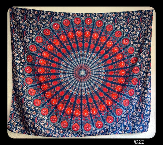 Stunning Peacock Mandala