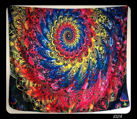 Color tornado Mandala